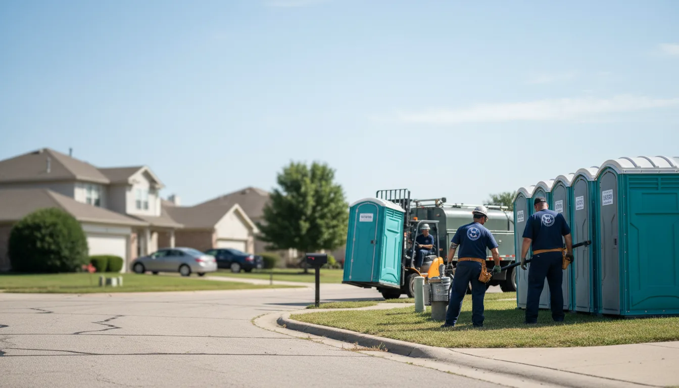 Porta Potty Rental in Houghton Lake, MI near me